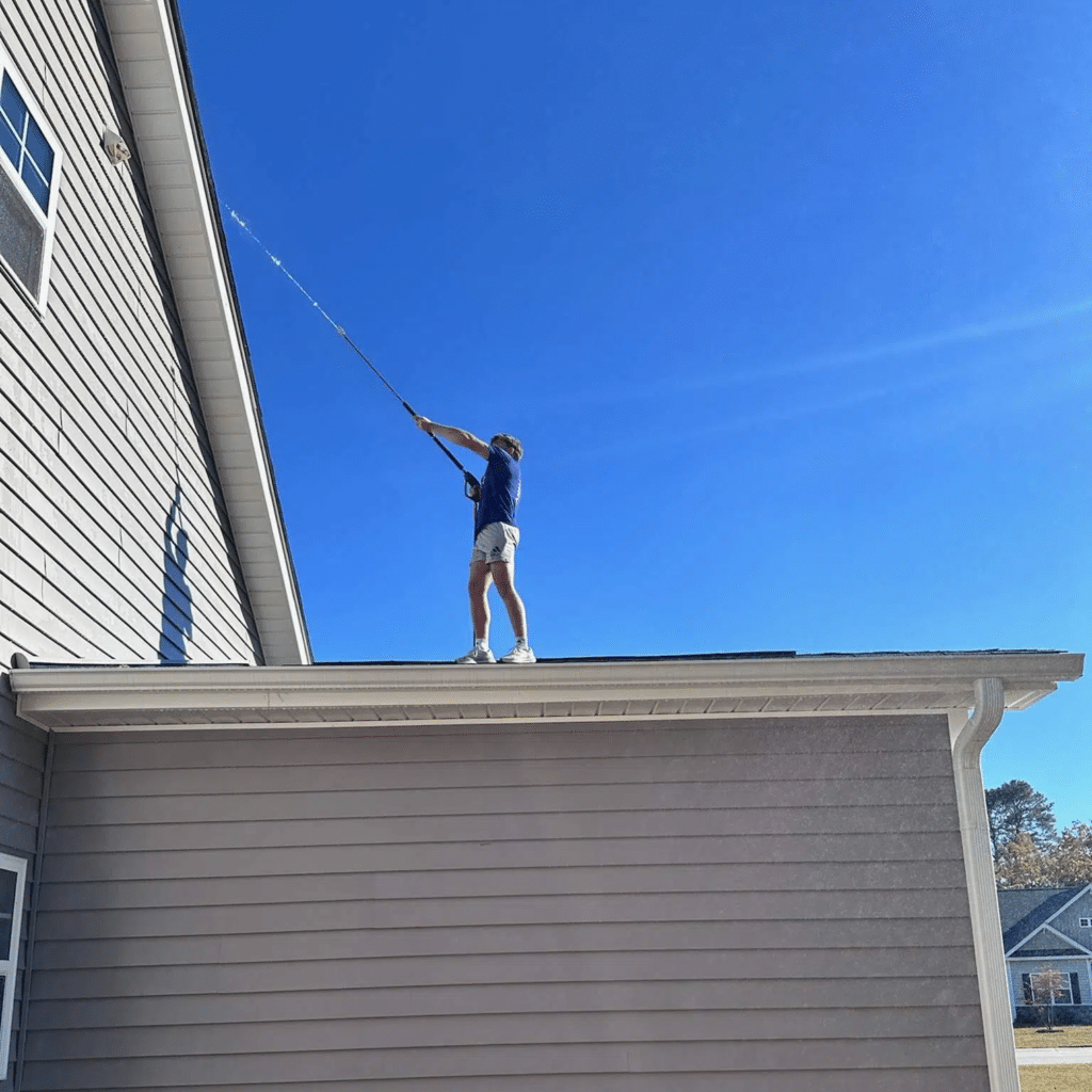 carolina clean boys roof cleaning